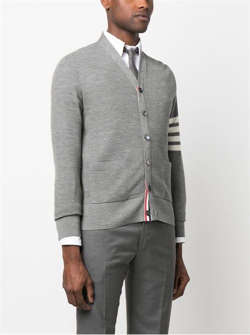 Wool cardigan THOM BROWNE | MKC484AY1014055